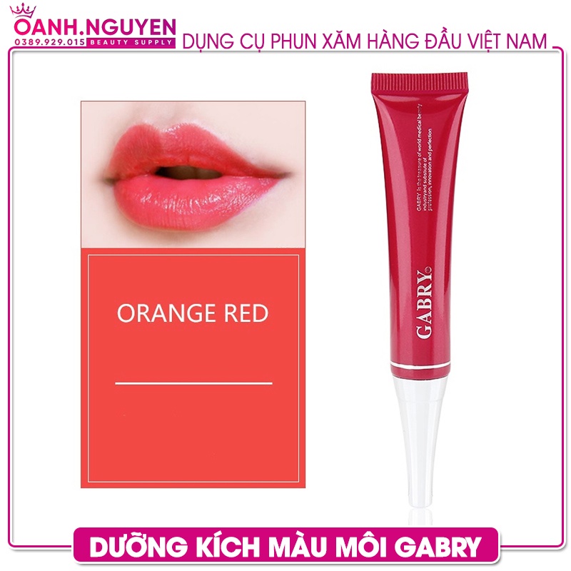 Dưỡng Kích Màu Môi Sau Xăm Gabry