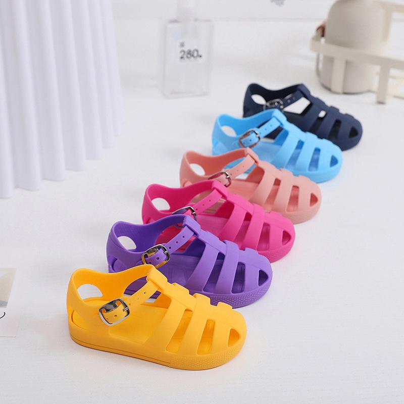 Giày sandal AYUER phong cách Hàn Quốc thời trang mùa hè dành cho trẻ em