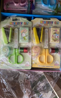Set kéo đồ bấm cắt băng keo