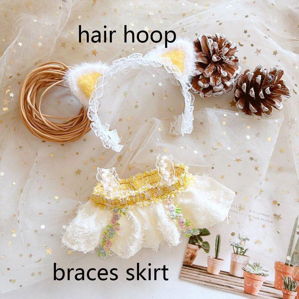 Váy Yếm Mini Tự Làm Thủ Công Cho Búp Bê