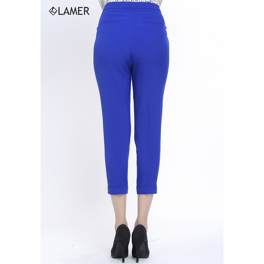Quần Nữ Ly Úp LAMER L64K18H012 (xanh coban)
