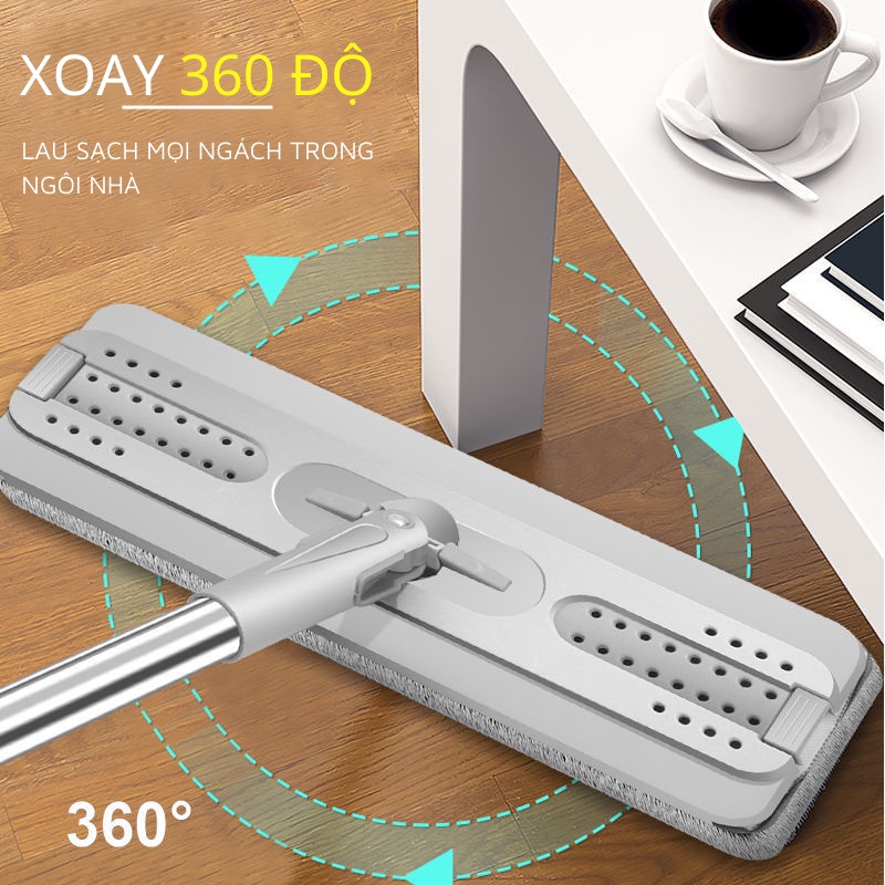 Cây Lau Nhà Tự Vắt Thông Minh MOPScratch Chổi Lau Nhà Tự Vắt Thông Minh Bộ Lau Nhà 360 Độ Cao Cấp Tặng Kèm Bông Lau | BigBuy360 - bigbuy360.vn