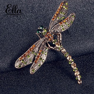 Ghim cài áo hình chuồn chuồn đính đá thời trang cho nữ