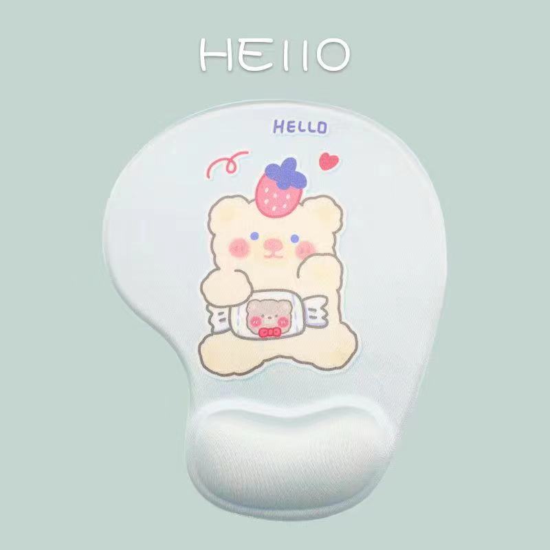 Tấm lót chuột bằng silicone hình động vật hoạt hình