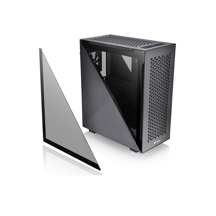 Vỏ case Thermaltake Divider 500 TG Air Black Hàng chính hãng