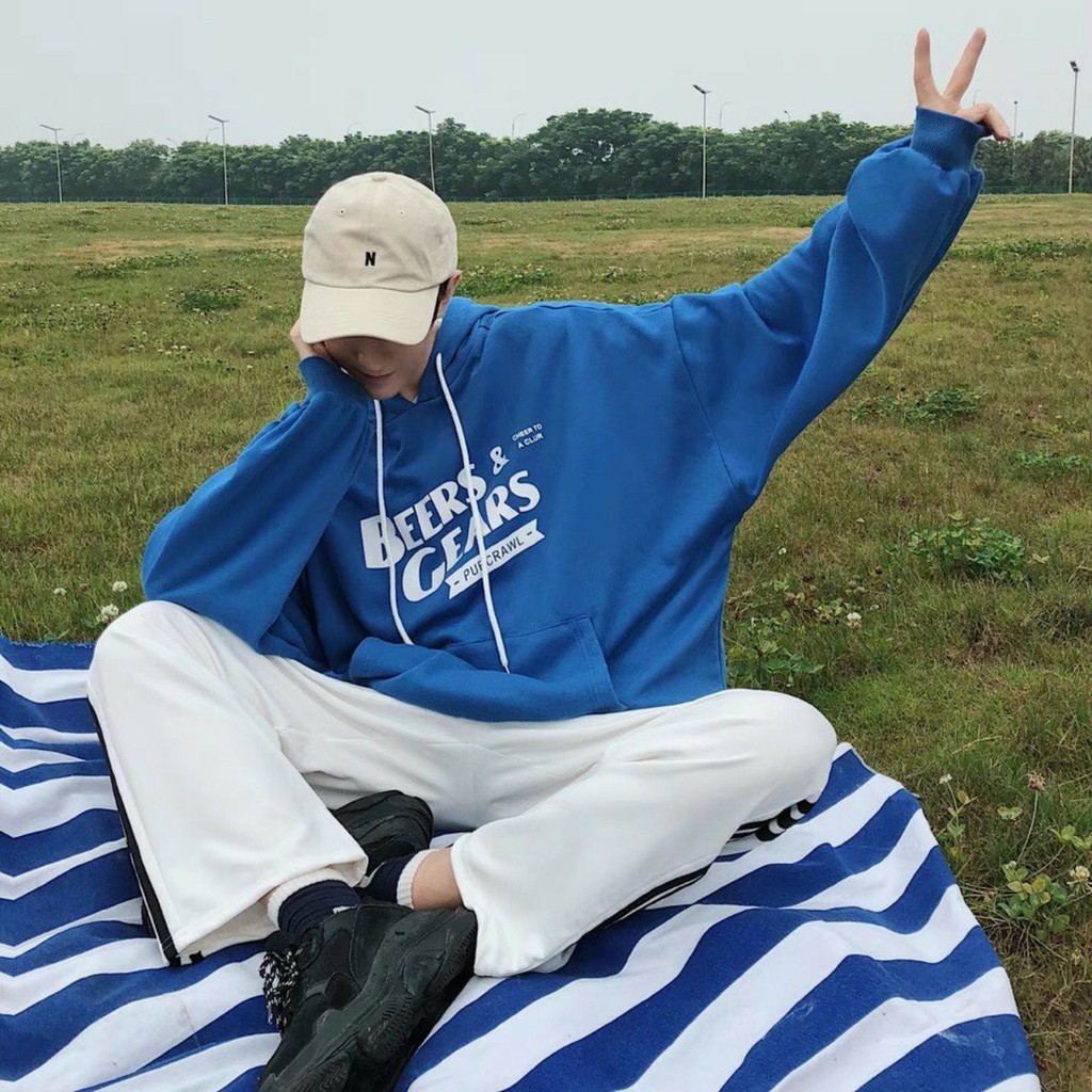 Áo hoddie nam nữ nỉ ngoại cao cấp BEERS | BigBuy360 - bigbuy360.vn