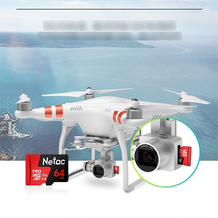 Thẻ nhớ Netac 64Gb Class 10 chuyên camera BẢO HÀNH 12 THÁNG