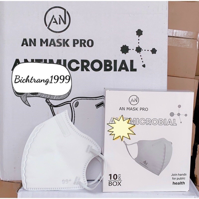 Thùng 200 Cái Khẩu Trang 6D An Mask Pro 99+