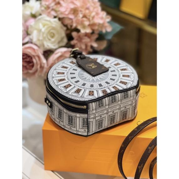 ✅Túi LV BOITE 19cm - Bản SPSL - Hoạ tiết [Fullbox]