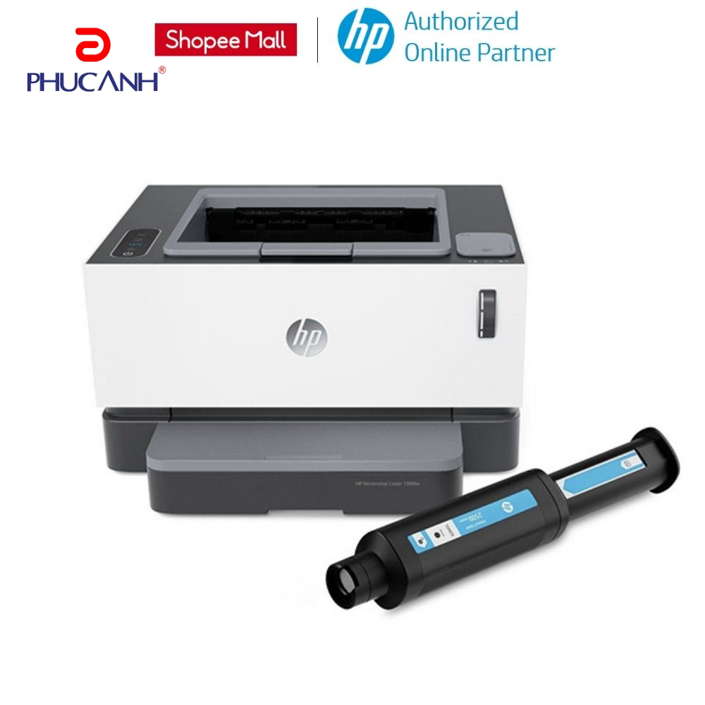 [Mã ELHPPK giảm 15% đơn 500K] Máy in HP Neverstop Laser 1000w (4RY23A) Wifi, Hàng chính hãng