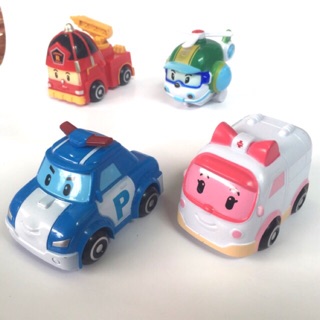 Bộ 4 xe ROBOCar (PoLi, Roy, Ampe, Helly)