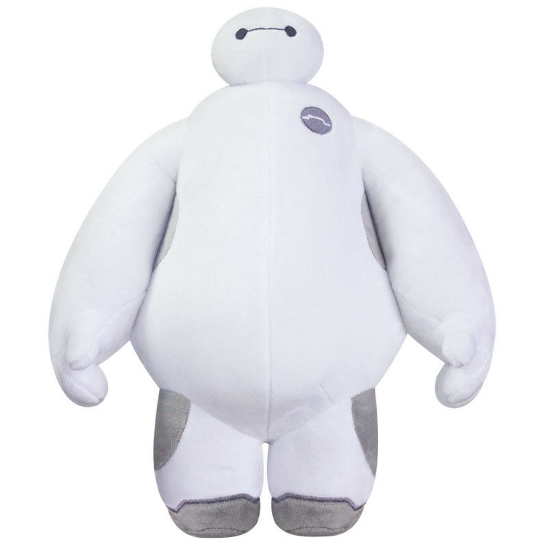 New White BIG HERO 6 BAYMAX ROBOT Plush Stuffed Toys Dolls Kids Gift