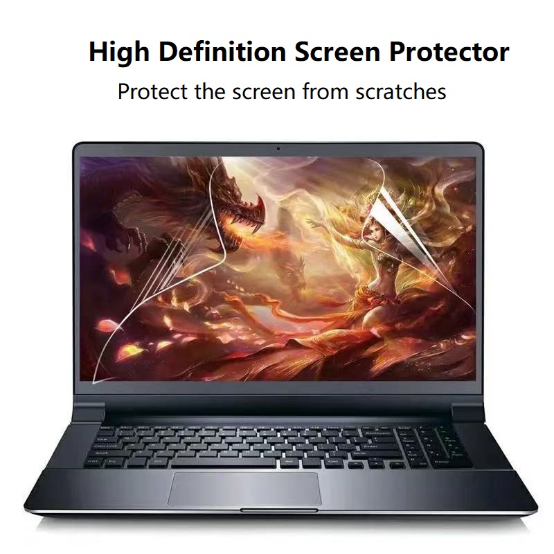 Bộ 2 Miếng Dán Bảo Vệ Màn Hình Laptop 14 Inch 15.6 '' 13.3 '' 17.3 '' 12.5 '' 11.6 '' Chống Chói / Chống Ánh Sáng Xanh Chất Lượng Cao