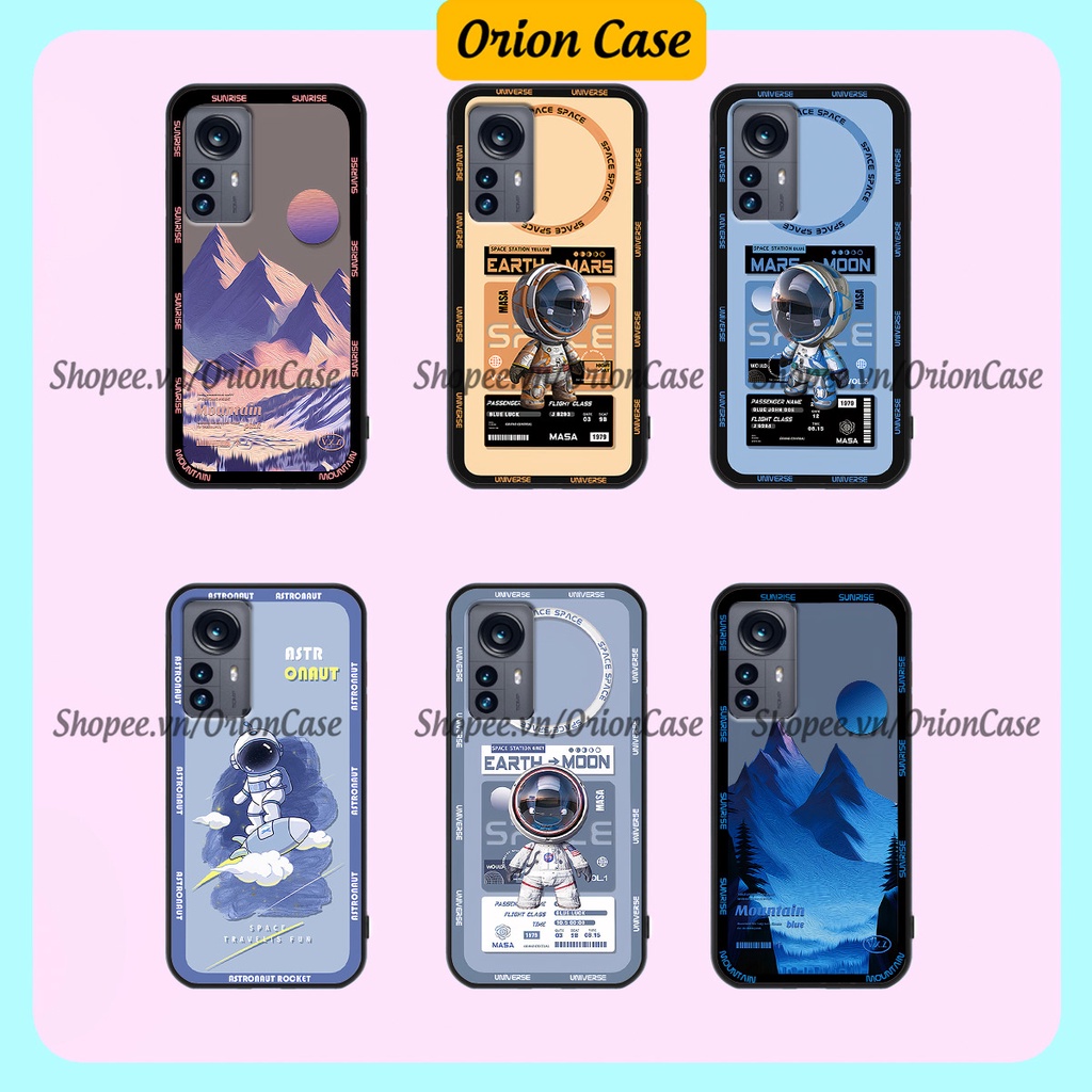 Ốp Xiaomi 12 / Xiaomi 12 Pro in hình astronaut pro nasa, moutain cá tính.ốp lưng chống sốc.