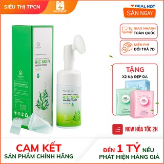 [✓ Đã Xác Minh] Sữa Rửa Mặt Ric Skin Wash Foam Kohinoor Có Đầu Cọ Tạo Bọt Mềm Mại