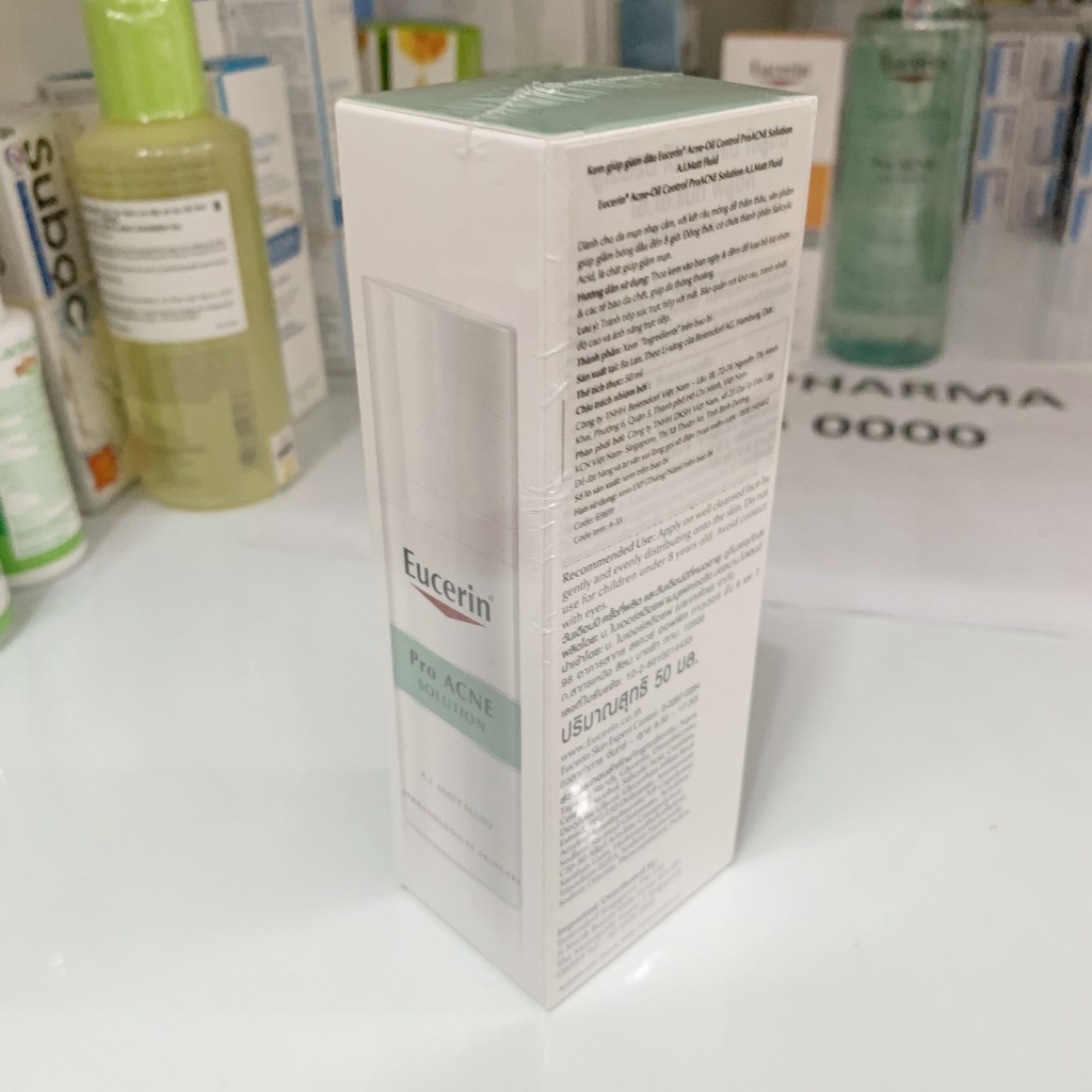  Kem kiềm dầu và giảm mụn Eucerin ProAcne Solution A.I Matt Fluid | BigBuy360 - bigbuy360.vn