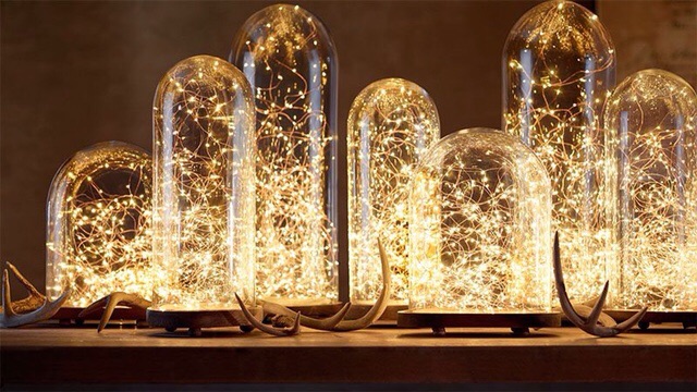 SÁNG VÀNG - DÂY KẼM - TẶNG PIN đèn led fairy light/ đom đóm/ chipsbling Pin CR2032 1M 2M 3M 5M 10M