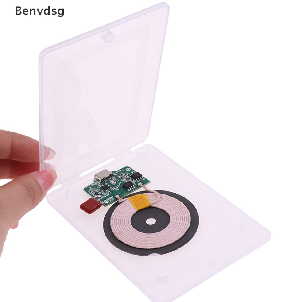 Mô đun sạc nhanh không dây qi 15w kèm hộp mạch pcba