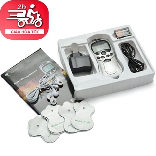 Máy massage trị liệu 4 miếng dán, thông đã huyệt đạo, Tiếng Việt