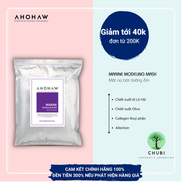 [100g]Mặt nạ bột cấp ẩm MARINE MODELING MASK