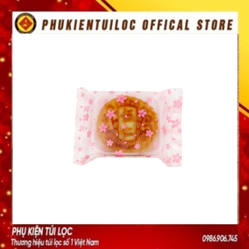 Set 100 Túi đựng bánh cookie/ bánh quy/ trà hoa nhiều kích thước- Phukientuiloc.com