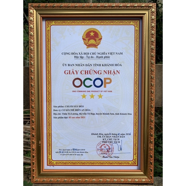 Chuối Già sấy dẻo An Hòa Farm 150gr HSD 12 tháng