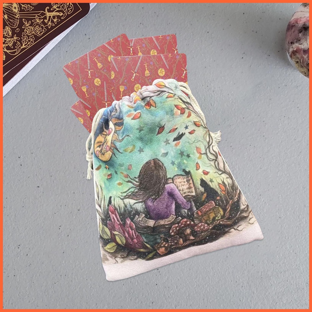 Túi Dây Rút Đựng Thẻ Bài Tarot / Quà Tặng Tiện Dụng