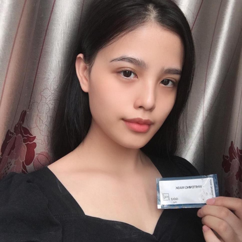 [SẢN PHẨM DÙNG THỬ] BỘ SẢN PHẨM mặt nạ NAG DIAMOND MASK-Thải độc, dưỡng trắng da mặt toàn diện/DETOX MASK-WHITENING MASK | Thế Giới Skin Care