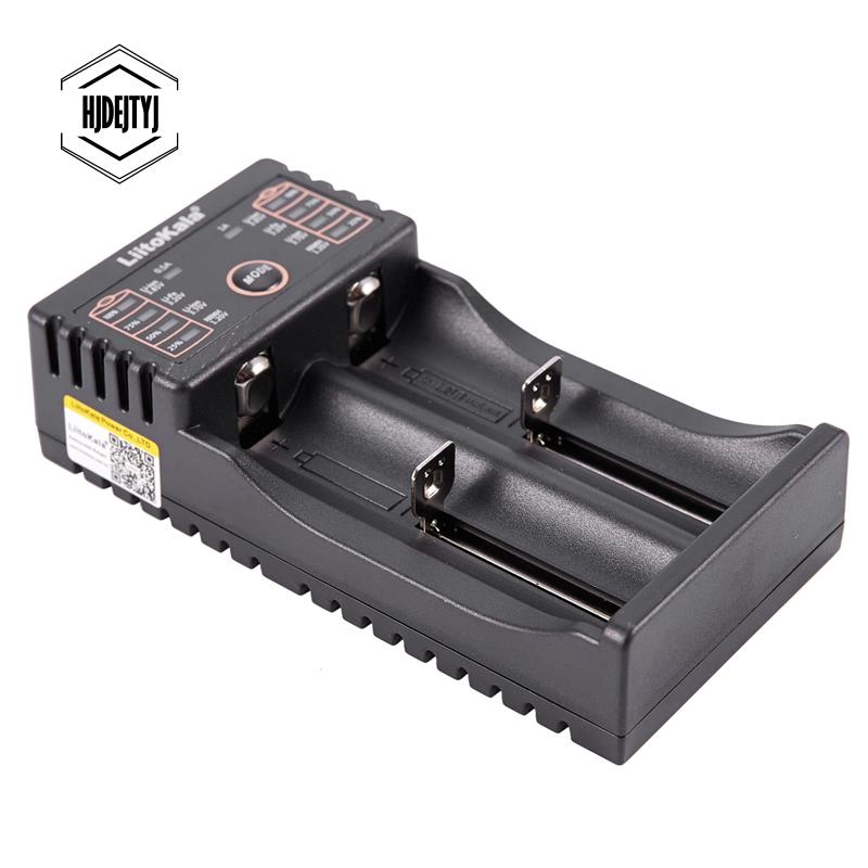 Bộ sạc Liitokala Lii-202 5V 2A cho pin 18650 26650 16340 14500 Aa / Aaa Nimh Lithium