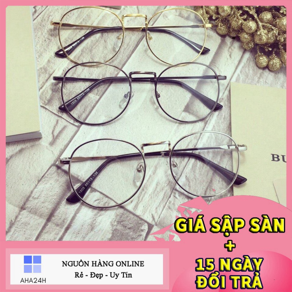 Gọng kính giả cận ngố siêu kute💖FREESHIP💖mắt kính nam nữ nobita cao cấp AH127 S006