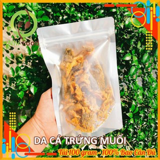 Da cá trứng muối hủ 250g và túi 100g giá siêu rẻ