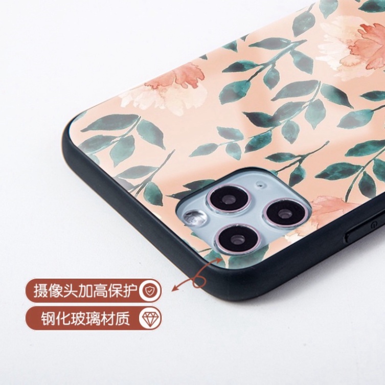 Ốp lưng iphone 6, 7, 8 Plus, X, XS, XR, XSMAX, 11, 11PRO, 11 PROMAX, 12, 13 PROMAX hình họa CAM BẰNG KÍNH PKVN