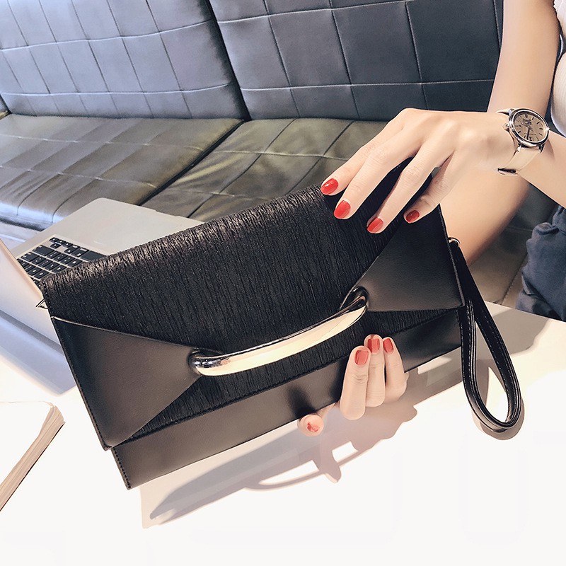 43✽♞☃Ví Cầm Tay Nữ Dự Tiệc Clutch Cao Cấp Loại Bản To Dáng Dài Một Mẫu Túi Đeo Chéo Sang Trọng Phong Cách Thời Tr