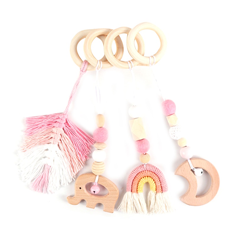 Set 4 Đồ Chơi Treo Cho Bé Đang Mọc Răng