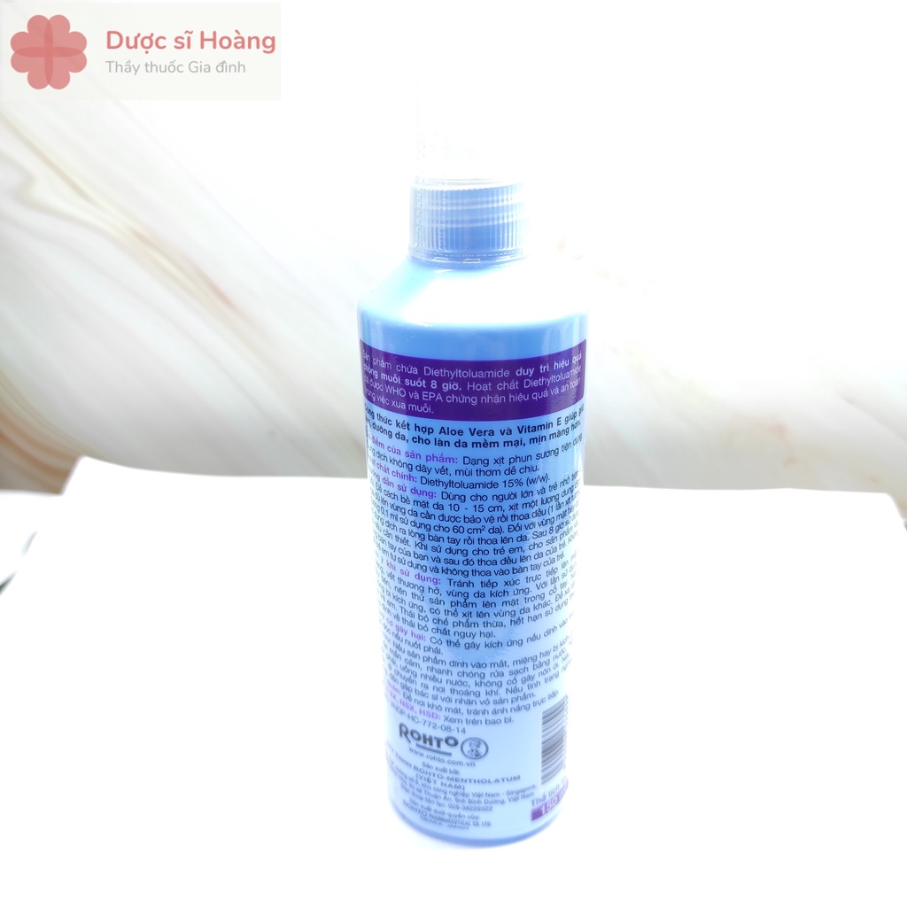 Xịt Chống Muỗi Remos Hương Lavender 150ml