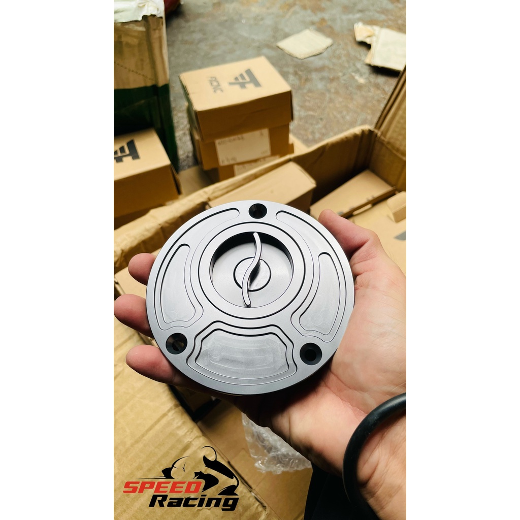 Nắp bình xăng cho R1 R3 R6 R15 MT07 MT09 FZ1 FZ6 - Màu Xám