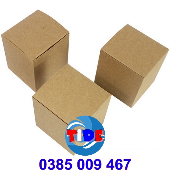 Hộp carton (50 chiếc kích thước 8cm x 8cm x 8cm) – Dùng trong công tác đóng hàng hỗ trợ vận chuyển – Hộp COD