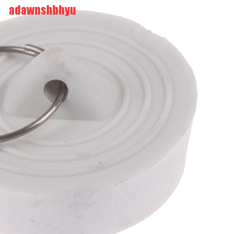 [adawnshbhyu]Rubber Sink Drain Stopper Plug With Hanging Ring For Bathtub Kitchen Bathroom