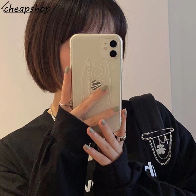 iF YOU Ghim CàI ÁO HìNh MặT CườI ĐíNh NgọC Trai Giả ThờI Trang Cho Nữ