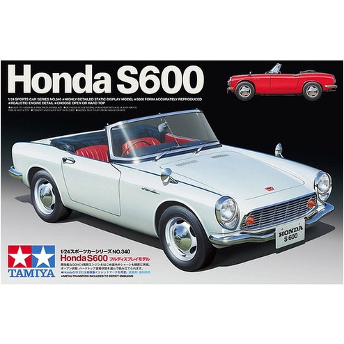 MÔ HÌNH XE Ô TÔ 1/24 SCALE HONDA S600 24340 Tamiya