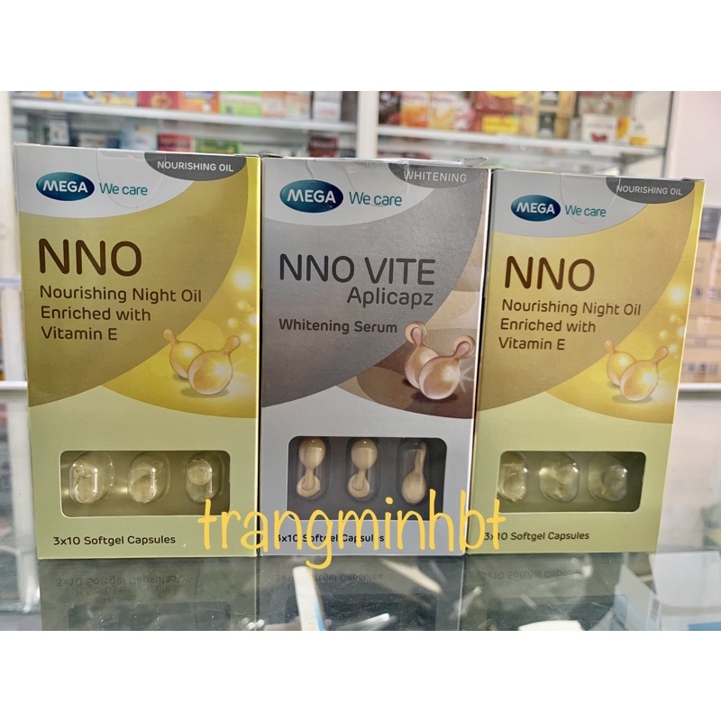 NNO - NNO VITE serum vitamin E dưỡng da, ngăn ngừa các vết nhăn da và giảm lão hoá da, duy trì vẻ đẹp của da