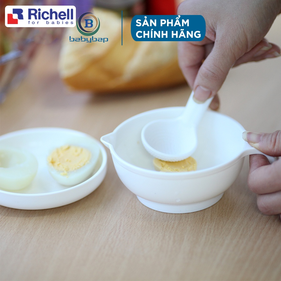 Bộ Chế Biến Ăn Dặm Kiểu Nhật Richell Bộ 8 Món Làm Từ Chất Liệu Cao Cấp, An Toàn