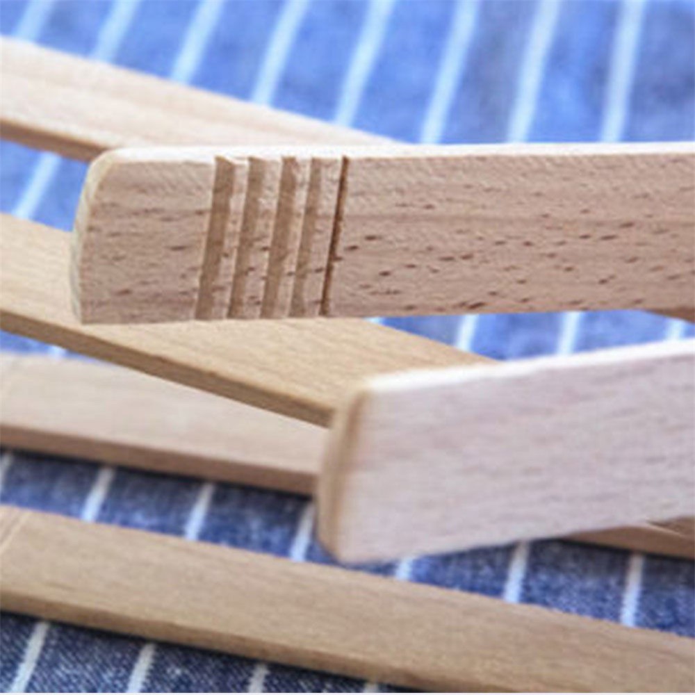Kẹp gắp thức ăn SJJL bằng gỗ tiện dụng