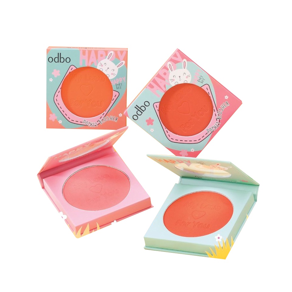 Phấn Má Hồng Odbo Pocket Blusher