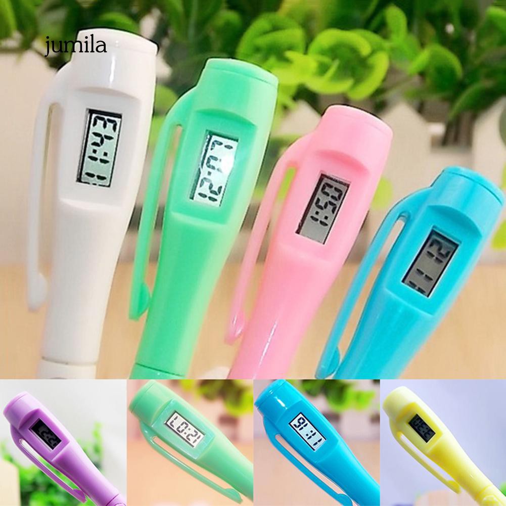 Bút bi có đồng hồ kỹ thuật số