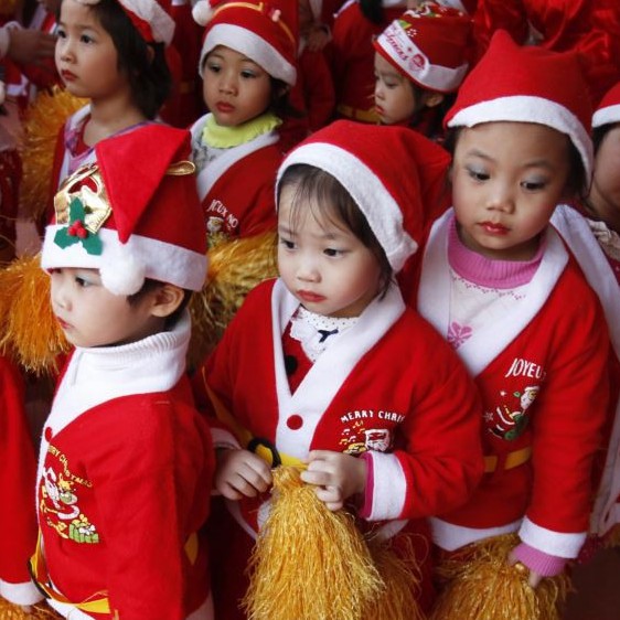 Bộ quần áo Noel dễ thương cho em bé - Quần áo hóa trang lễ giáng sinh