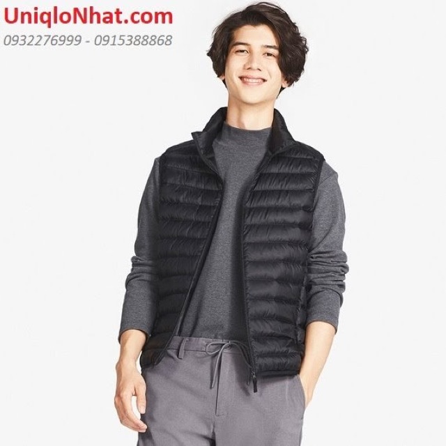 Áo lông vũ gile nam Uniqlo