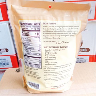 Bột Mì Spelt hữu cơ Bob's Red Mill - 567gr