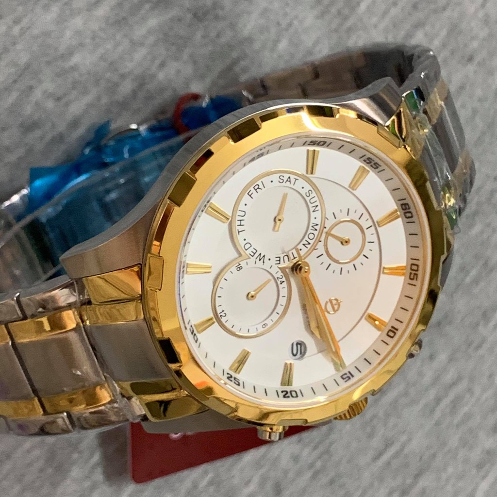 Đồng hồ Sunrise Nam chính hãng Nhật Bản DM759SWA.SG.T kính saphire chống trầy - bảo