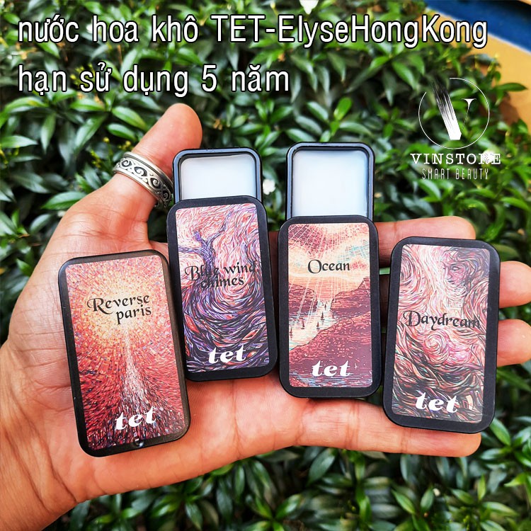 Nước hoa khô TET- Elyse HongKong, nước hoa sáp khô (4 mùi thơm tinh tế- hạn sử dụng 5 năm-Hỗ trợ PHÍ SHIP với đơn >50K)) | BigBuy360 - bigbuy360.vn